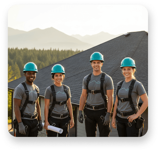 TMIX Roofing professional team